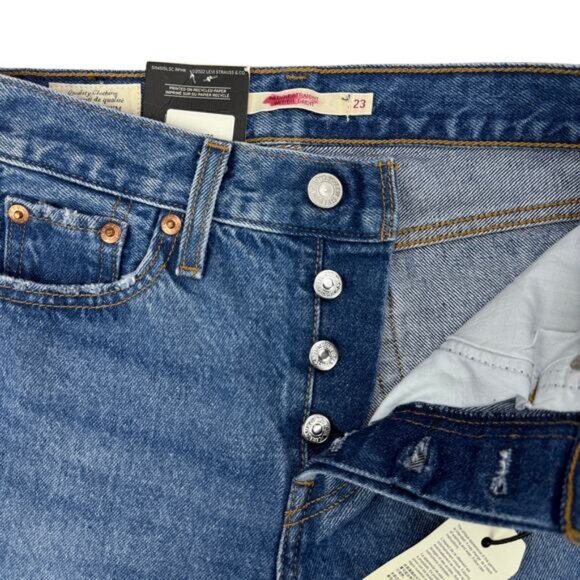 Levi's Wedgie Straight In Oxnard Drive Size 23 - Picture 4 of 9